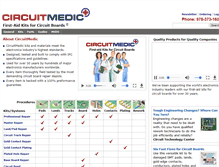 Tablet Screenshot of circuitmedic.com